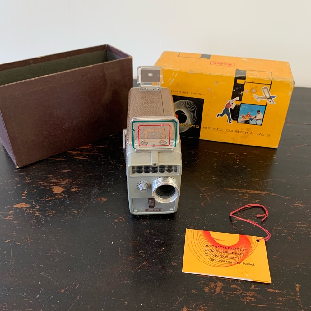 Vintage Kodak brownie movie camera